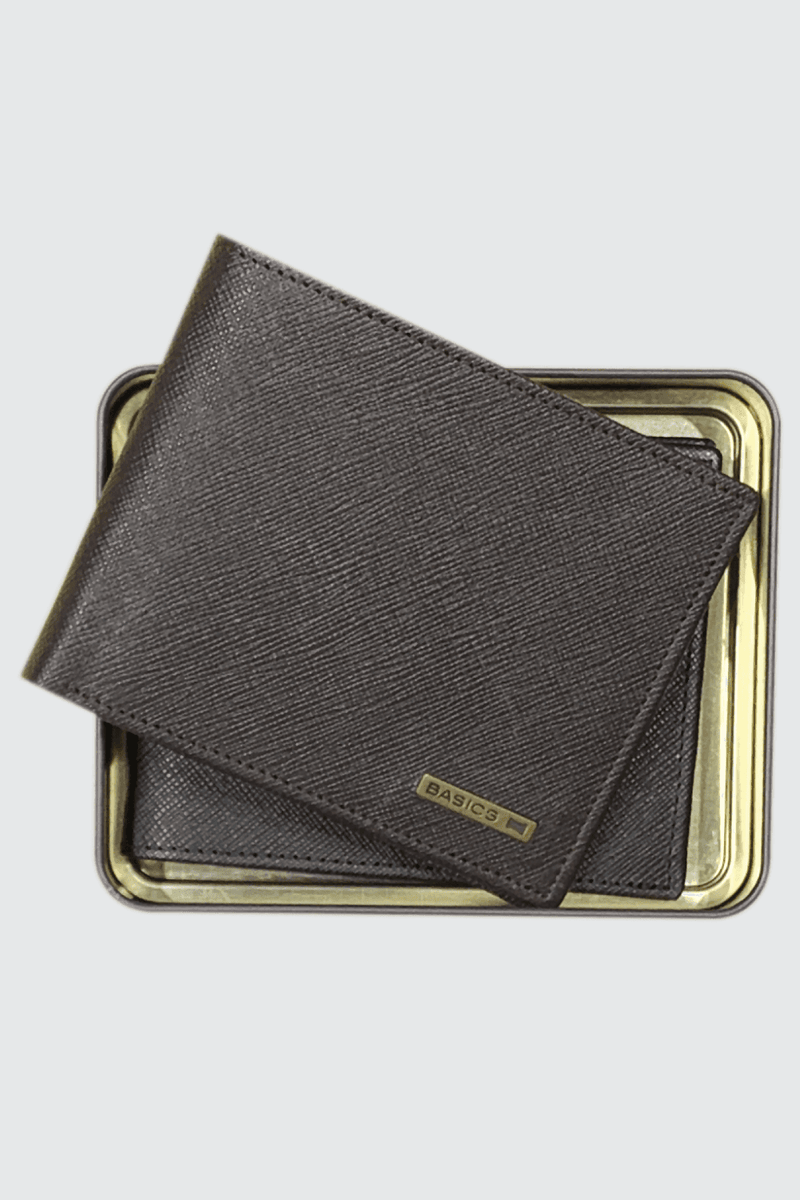 Lorenz Bi-Fold Dark Brown RFID Blocking Leather Wallet for Men with Ex –  Lorenz Fashion